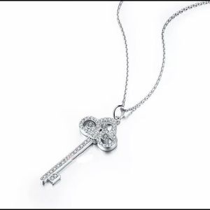 Sterling Silver Key Necklace
